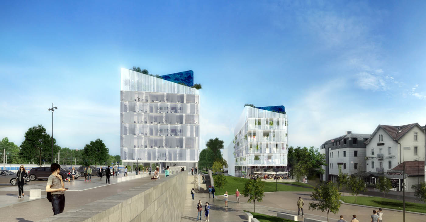 Écoquartier viotte, une nouvelle centralité sur une ancienne friche